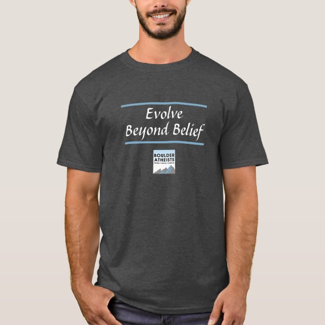 Evolve Beyond Belief Logo Men's T-Shirt (Devant)