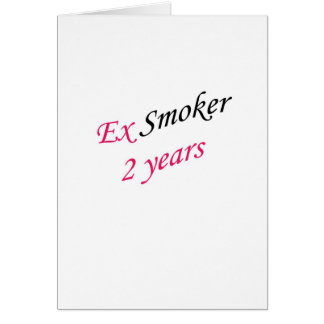 ex-fumeur de 2 ans