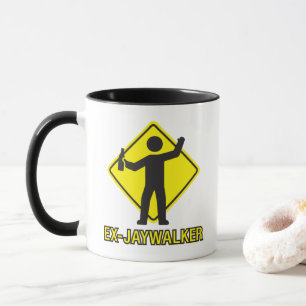 Ex Jaywalker Drôle Sobriété Drôle Dire Mug