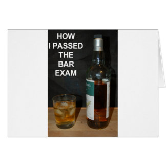 Examen de barre
