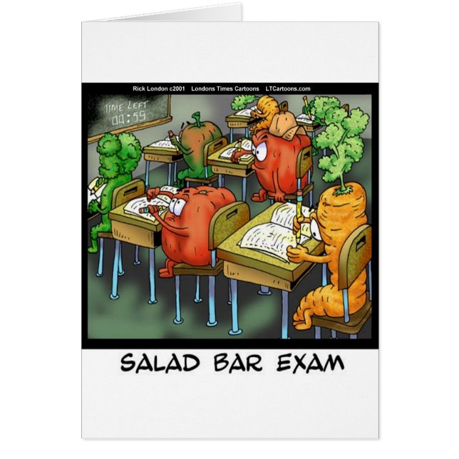 Examen drôle du bar à salades (Devant)