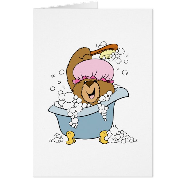 Examiner un ours pendant le bain de dub (Devant)