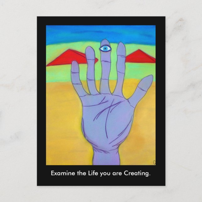 Examiner votre carte postale vie (Devant)