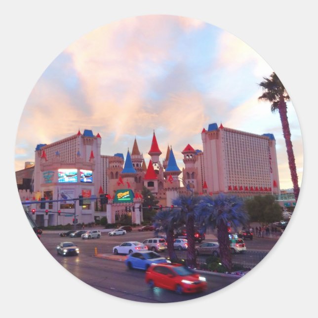 Excalibur Hotel #3-3 Stickers (Devant)