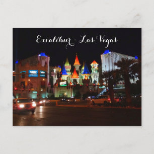 Excalibur Hotel #5 Carte postale