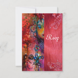 EXCALIBUR, rouge vif, RSVP bleu