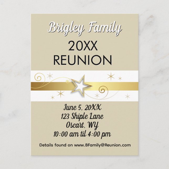 Excellent Choix! Carte postale d'invitation pour r (Devant)