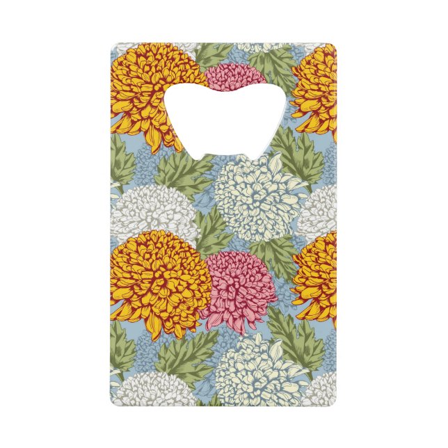 Excellent motif avec des chrysanthèmes (Devant)