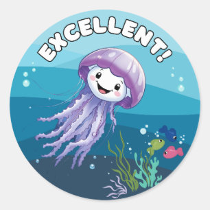 Excellent Sticker, Stickers Poisson Jelly