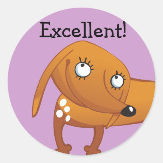 Excellent Stickers Récompense - chiot