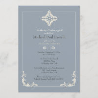 Exceptionnel Croix Bleue Invitation religieuse