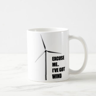 Excusez-moi. J'ai le vent - tasse