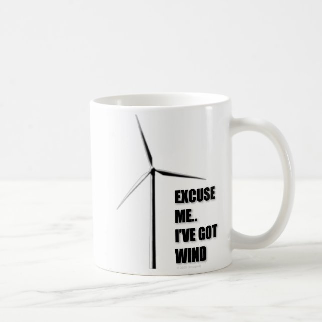Excusez-moi. J'ai le vent - tasse (Droite)