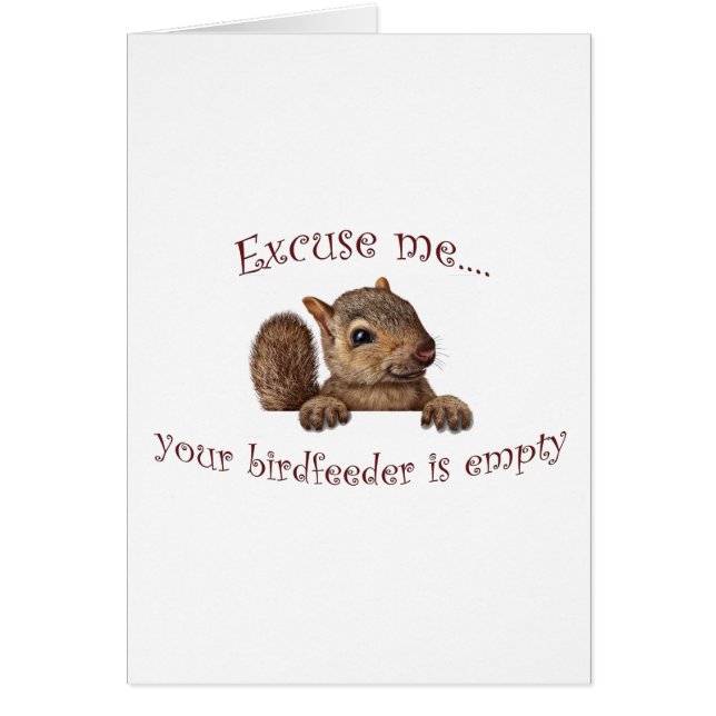 Excusez-moi...votre chargeur d'oiseaux est vide (Devant)