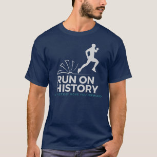 Exécuter sur T-shirt Historique