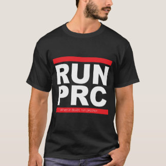 Exécuter un T-shirt PRC