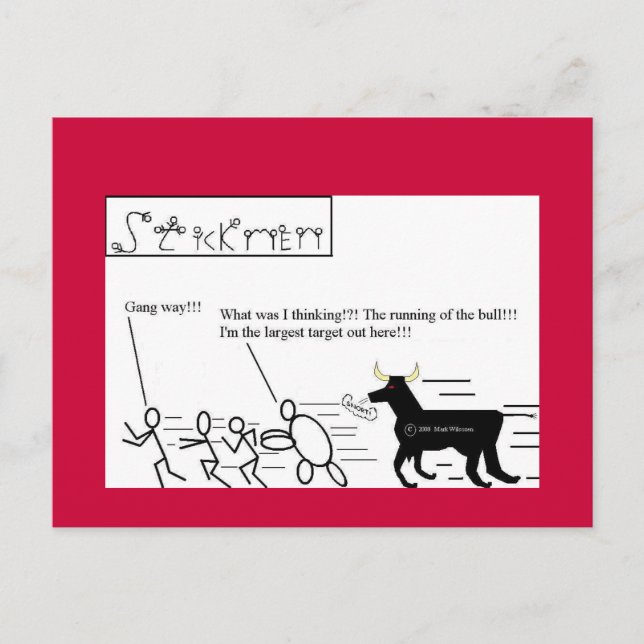 Exécution de la carte postale Bulls... (Devant)