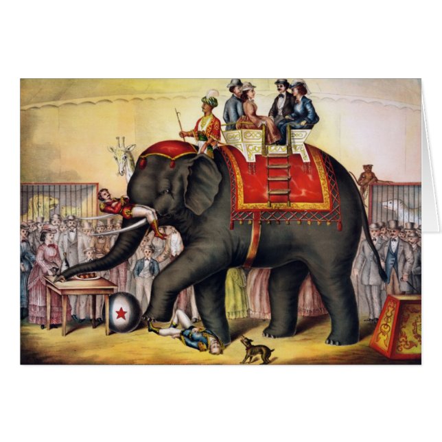 Exécution d'éléphant (Devant horizontal)