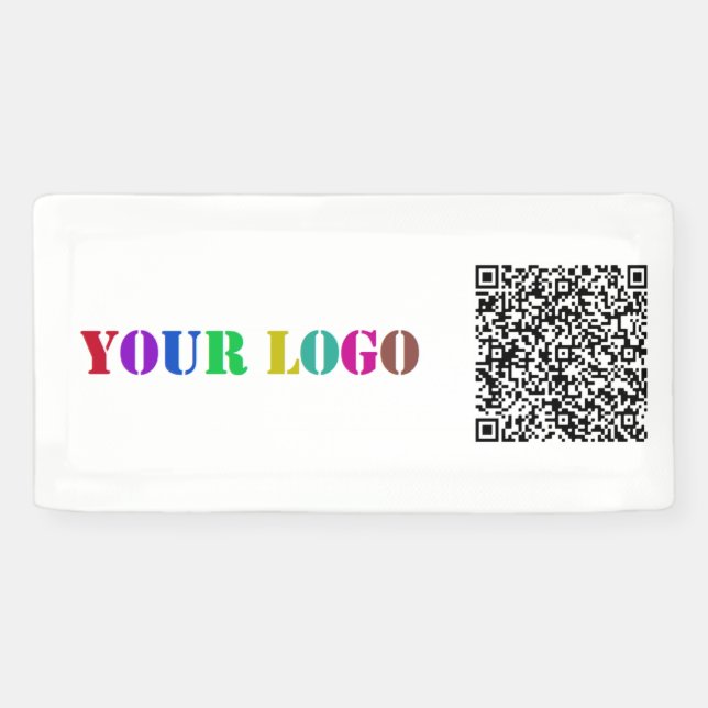Exemple de bannière promotionnelle de logo d'entre (Horizontal)