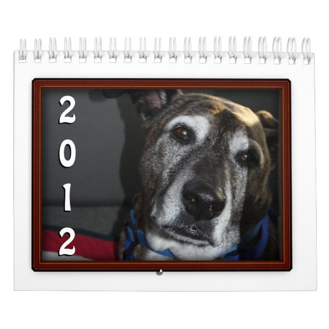 Exemple de calendrier du cadre photo (Protection)
