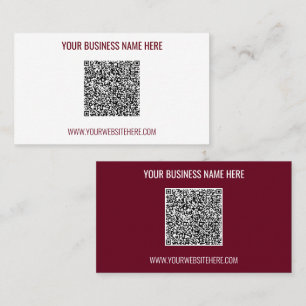 Exemple de carte de visite promotionnelle avec cod