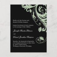 Exemple de carte postale Mariage pour Jen