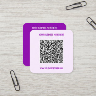 Exemple de Cartes de Visite de Site Web avec Nom d