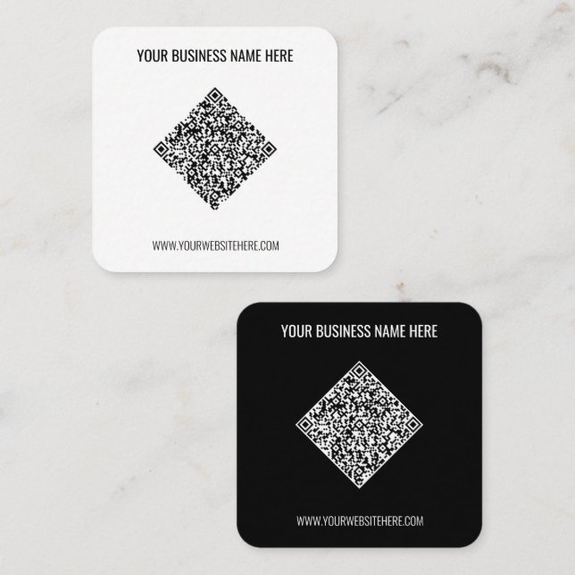 Exemple de Cartes de Visite Promotionnelles avec C (Devant / Derrière)