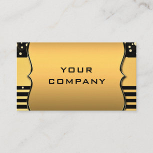 Exemple de Cartes de Visite Promotionnelles Noir e