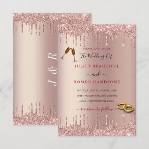 Exemple de Cartons d'Invitation de Mariage Paillet