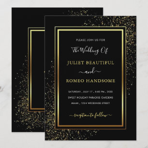 Exemple de Cartons d'Invitation de Mariage Paillet