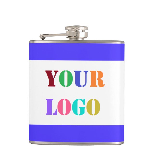Exemple de flasque de marque de logo d'entreprise  (Devant)