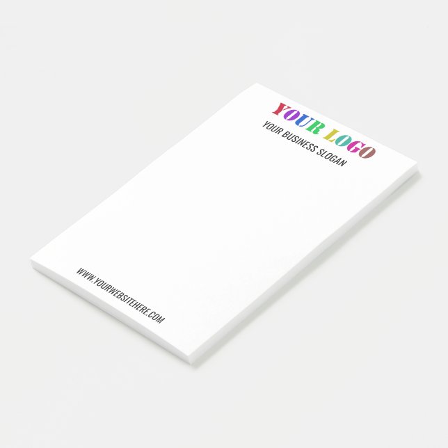 Exemple de logo Post-it® de votre société de desig (Incliné)