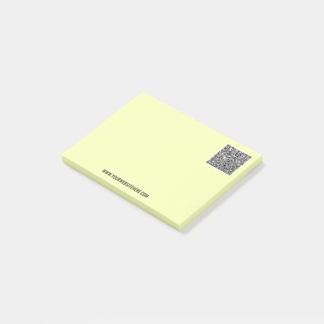 Exemple de notes Post-it® personnalisées de votre  (Incliné)