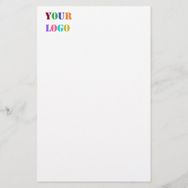 Exemple de papeterie d'entreprise avec logo d'entr (Devant)