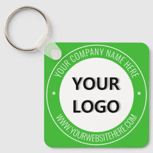 Exemple de porte-clés promotionnel avec logo d'ent