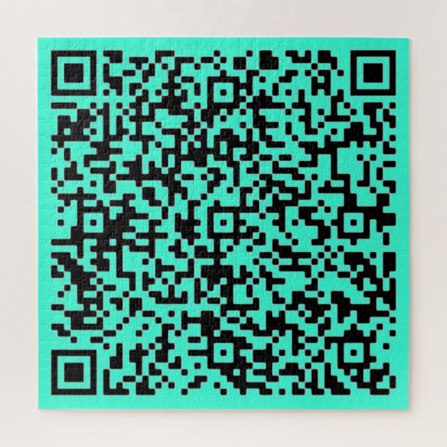 Exemple de puzzle de code QR (Vertical)