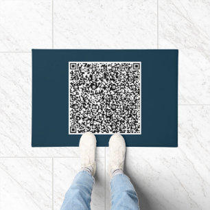 Exemple de tapis de porte à code QR Créer votre pr