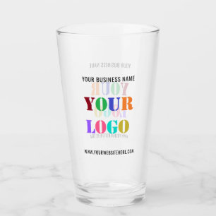 Exemple de verre à bière promotionnel pour entrepr