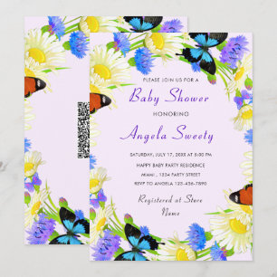 Exemple d'invitation personnalisée pour une baby s