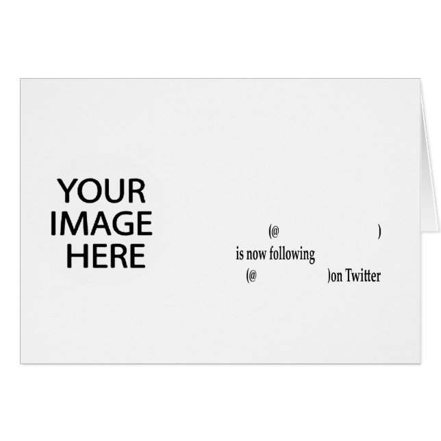 Exemple suivant sur Twitter Ajouter image et texte (Devant horizontal)