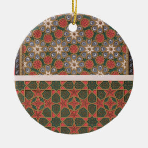 Exemples des décorations de plafond, 'd'art arabe