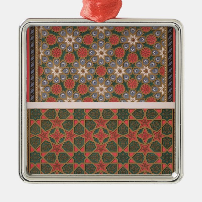 Exemples des décorations de plafond, 'd'art arabe (Devant)