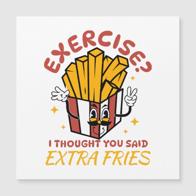 Exercice Je Pensais Que Vous Aviez Dit Frites Supp (Devant)