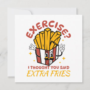 Exercice Je Pensais Que Vous Aviez Dit Frites Supp