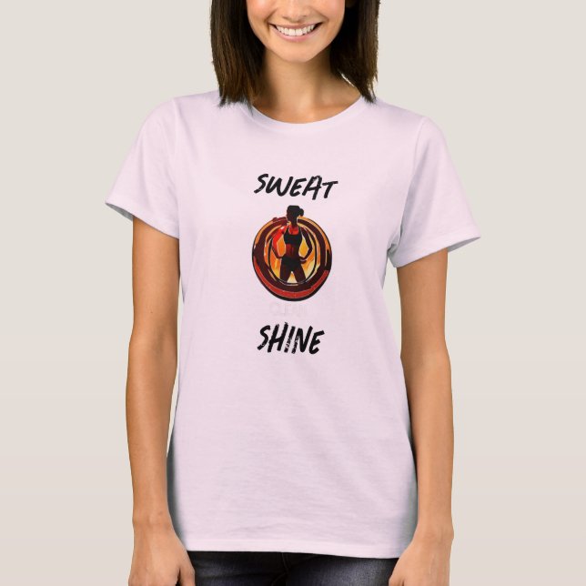 EXERCICE PORTANT TSHIRT POUR LES FEMMES (Devant)