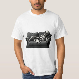 Existence épuisante T-shirt squelette