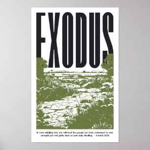 Exode 15:13 Affiche Amour Inébranlable