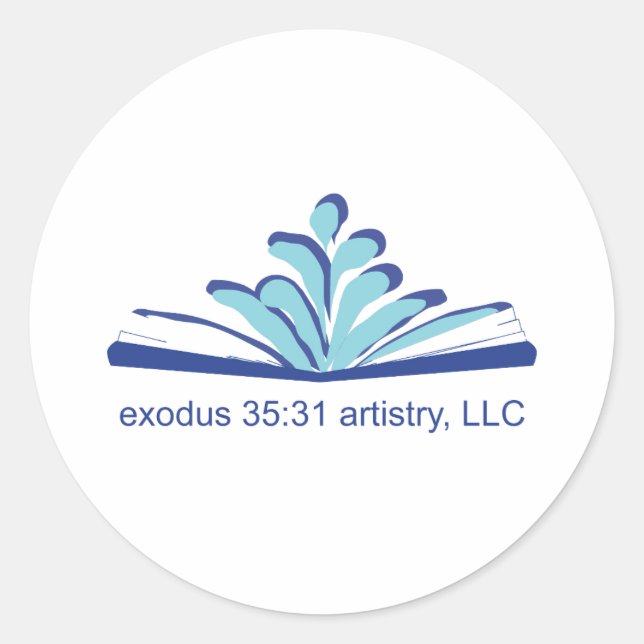 Exode 35:31 Autocollants artistiques (Devant)