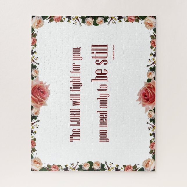 Exodus 14, Puzzle 520 pcs 'The LORD will Fight' (Vertical)